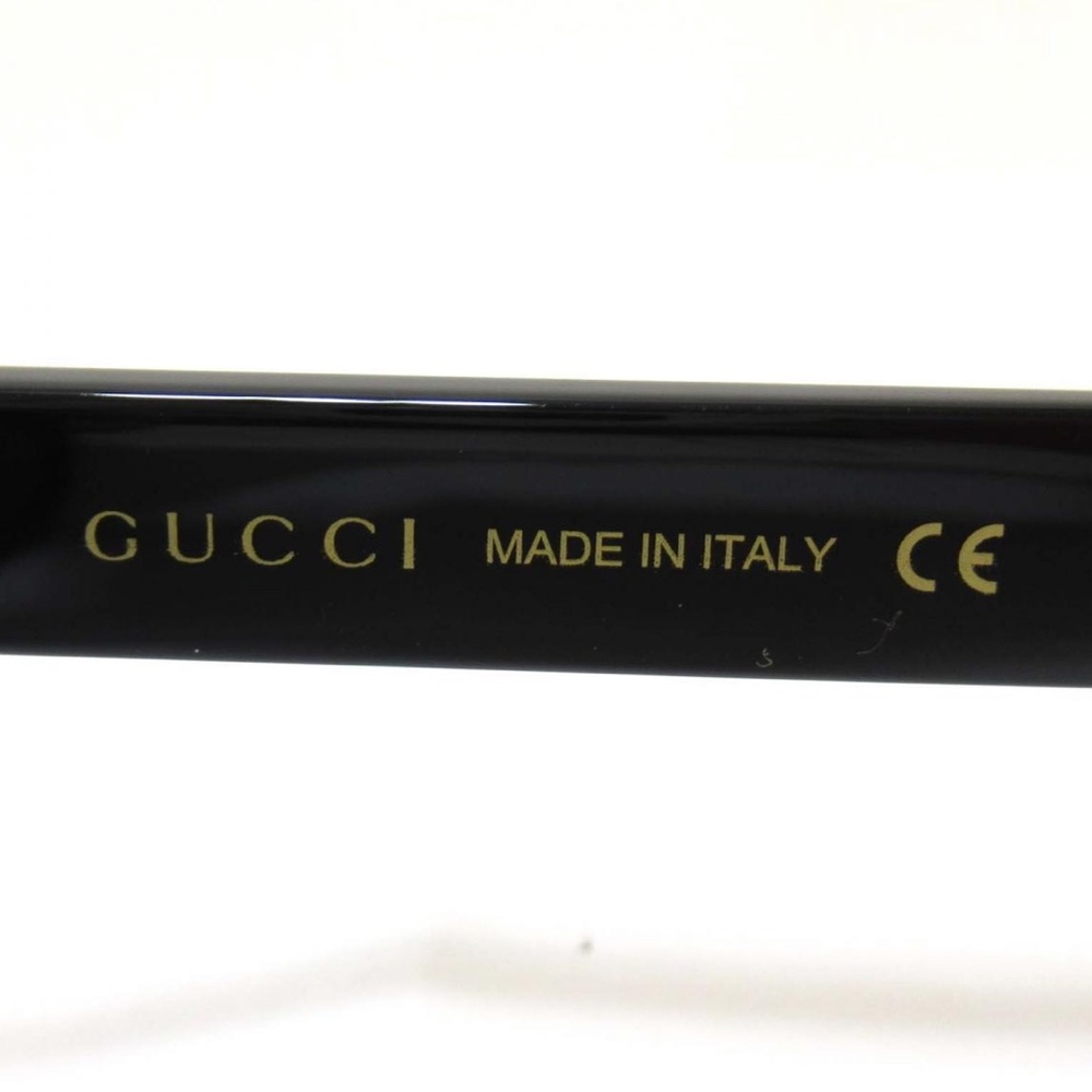 NWT GUCCI GG0825S - 001 Black Round Sunglasses - Picture 6 of 8